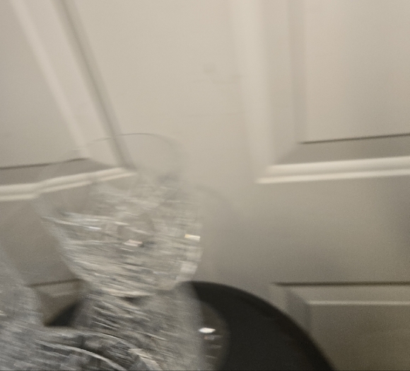 Vintage Baccarat Colbert Crystal Goblet Glass Set Of 3 - Picture 7 of 12